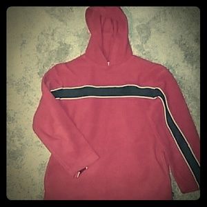 Boys hooded sweat shirt.